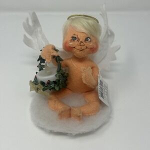 NWT Annalee 6" Ray Of Hope Angel Cherub Holding Light Works 2010
